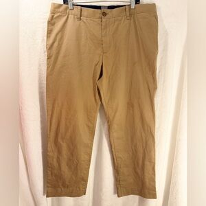 Gap Khakis Pants Mens 38 x 30 Straight Leg Tan Classic Plain Casual Work Chino